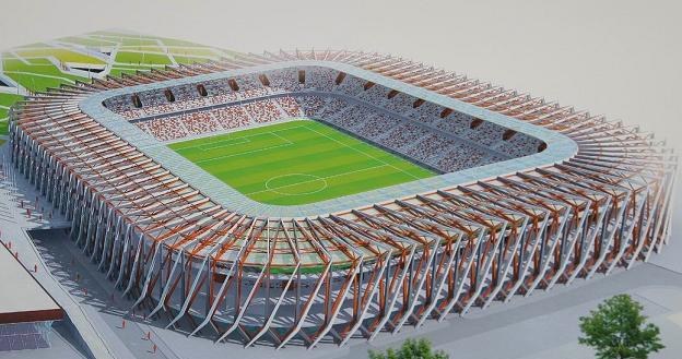 Projekt stadionu w Białymstoku /Informacja prasowa