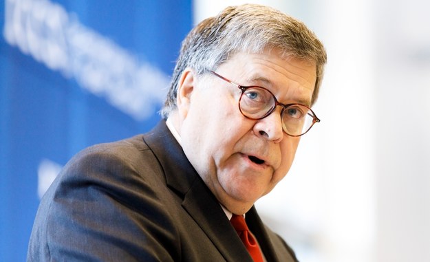 Prokurator generalny William Barr /JUSTIN LANE /PAP/EPA