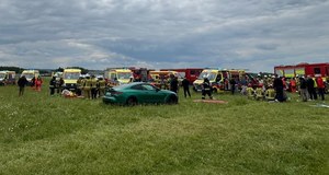 Prokuratura: Kibice byli za blisko toru. Zarzuty po wypadku na wyścigach w Krośnie