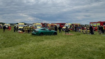 Prokuratura: Kibice byli za blisko toru. Zarzuty po wypadku na wyścigach w Krośnie