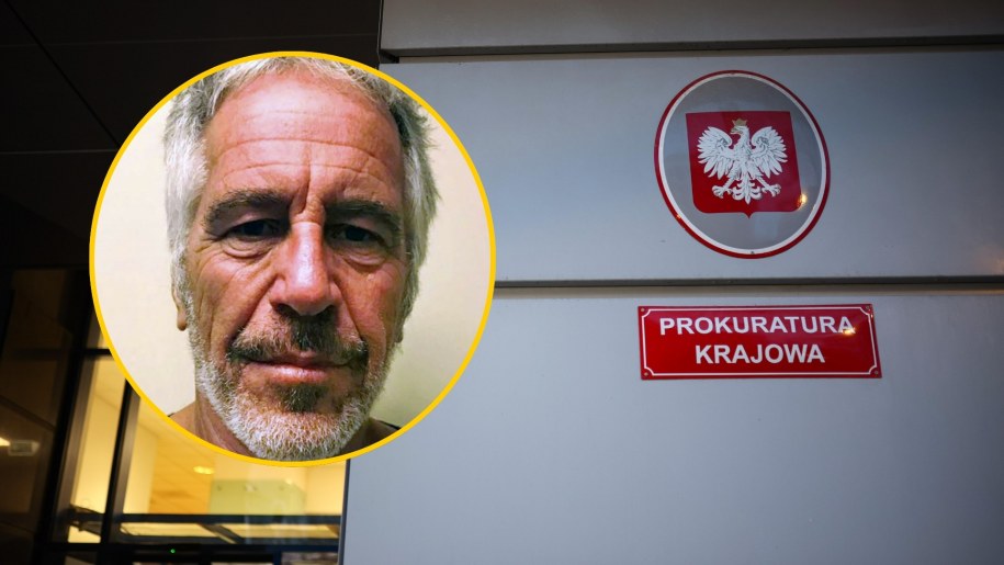 Prokuratura Krajowa (fot. Leszek Szymański/PAP) / Jeffrey Epstein (fot. HO / AFP PHOTO / new york state sex offender registry / East News) /East News /PAP