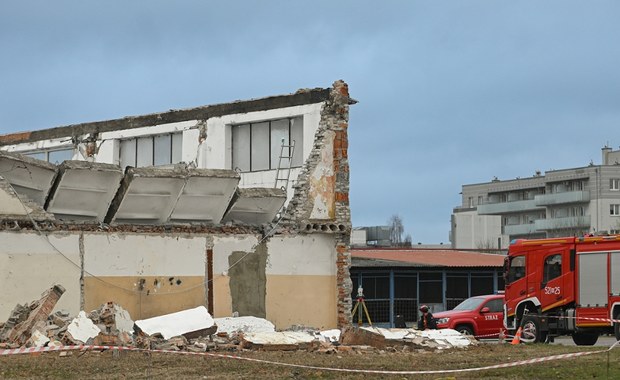 Prokuratura Okręgowa zajmie się zawaleniem części hali w Mławie