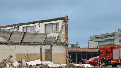 Prokuratura Okręgowa zajmie się zawaleniem części hali w Mławie