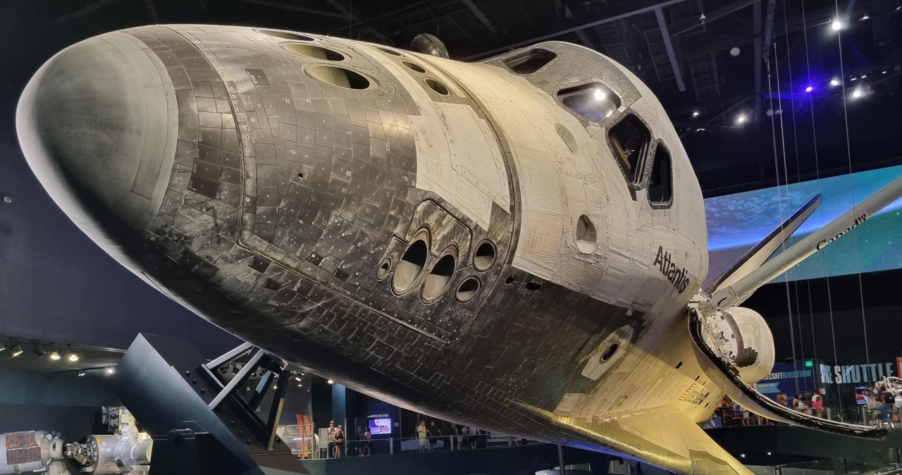 Prom wahadłowca Atlantis, którym leciał Sam Gemar, znajduje się na terenie Kennedy Space Center /Paulina Błaziak /INTERIA.PL