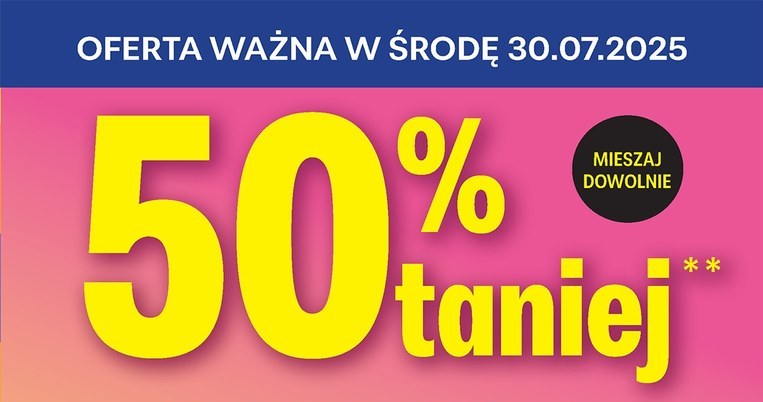 Promocja 50% na zakupy w Biedronce tylko 30 lipca! Klienci szturmują sklepy /Biedronka /INTERIA.PL