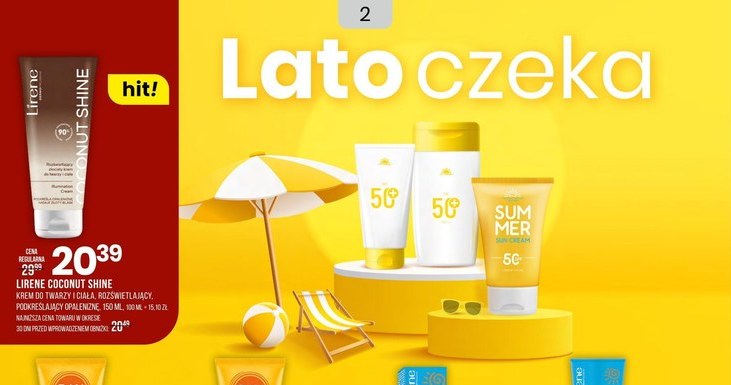 Promocja, która ratuje przed zmarszczkami! Kremy z filtrem w Naturze w promocji! /Drogerie Natura/screenshot /INTERIA.PL