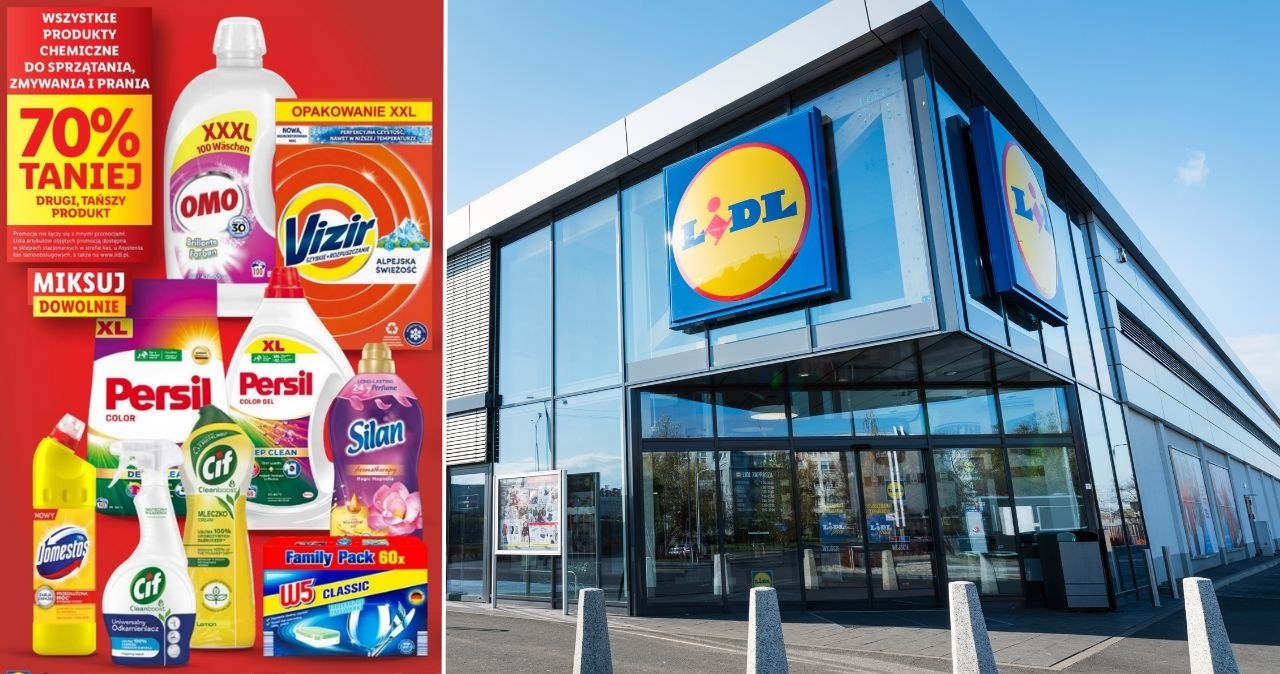 Promocja na chemię domową w Lidlu /adobestock/Lidl /INTERIA.PL