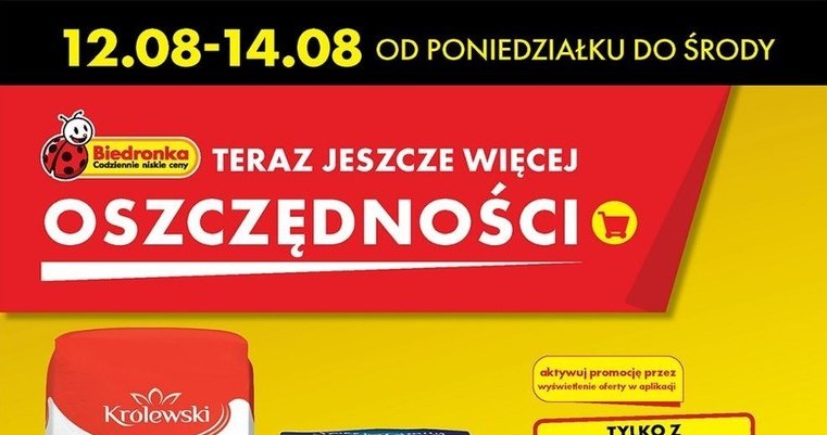 Promocja na cukier w Biedronce! /Biedronka /INTERIA.PL