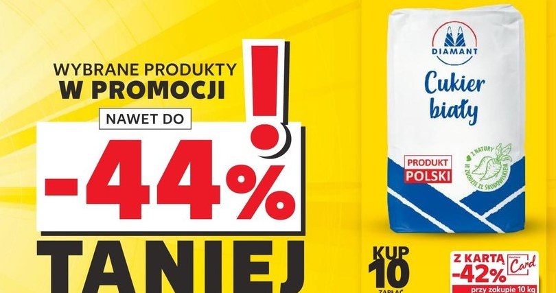 Promocja na cukier w Kauflandzie! /Kaufland /INTERIA.PL