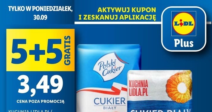 Promocja na cukier w Lidlu /Lidl /INTERIA.PL