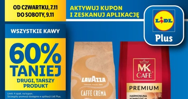 Promocja na kawę w Lidlu /Lidl /INTERIA.PL