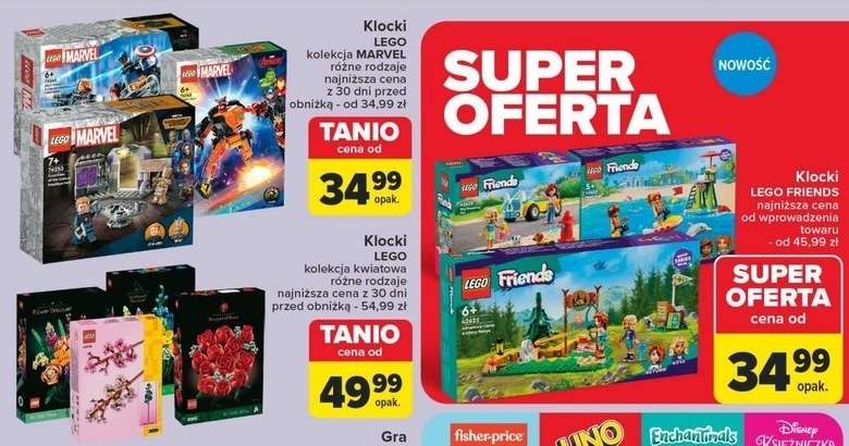 Promocja na klocki LEGO w sklepach Carrefour /Carrefour Polska /INTERIA.PL