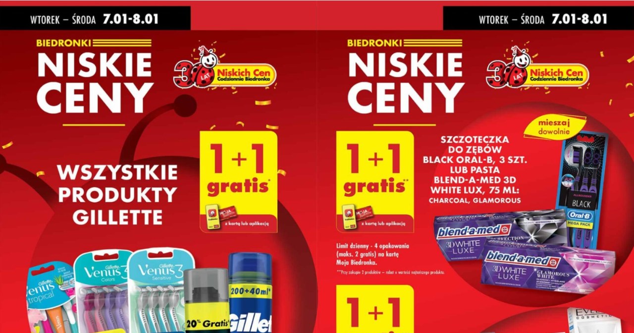 Promocja na kosmetyki w Biedronce /Biedronka /INTERIA.PL