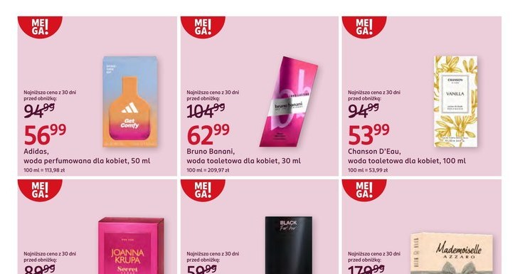 Promocja na perfumy w Rossmannie /Rossmann /INTERIA.PL