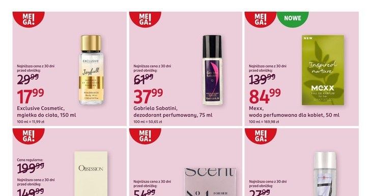Promocja na perfumy w Rossmannie /Rossmann /INTERIA.PL