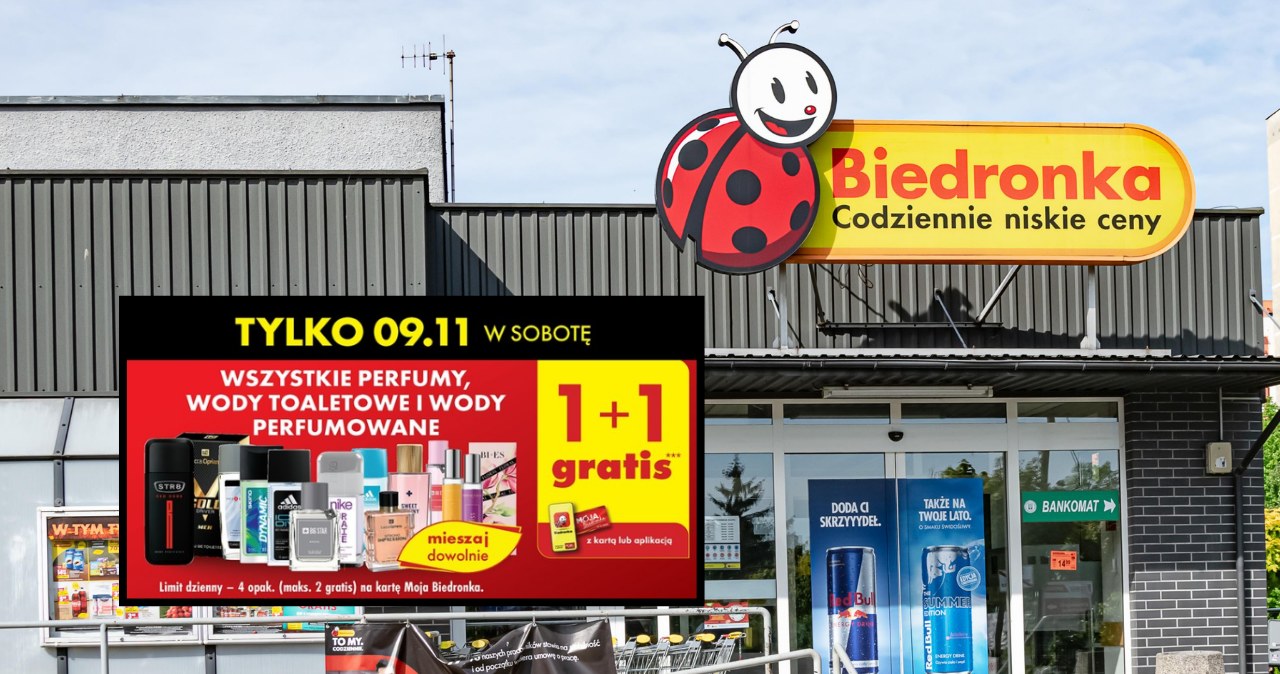 Promocja na perfumy z kartą Moja Biedronka /adobestock/Biedronka /INTERIA.PL