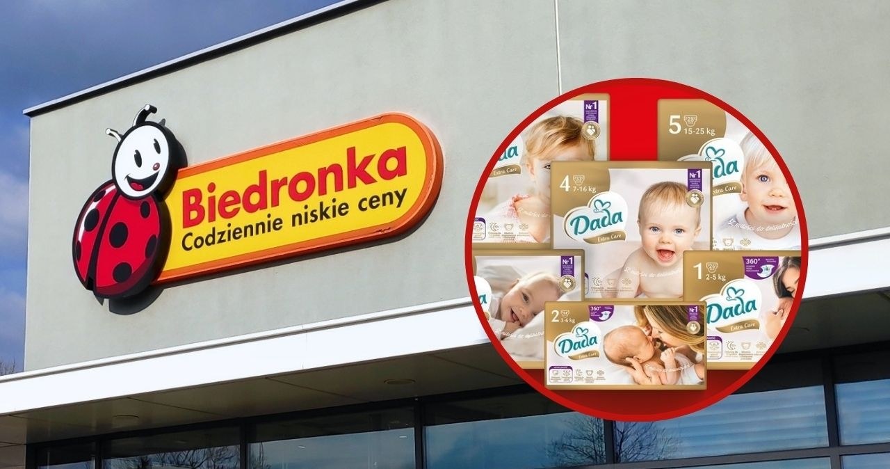 Promocja na pieluchy Dada w Biedronce /adobestock/Biedronka /INTERIA.PL