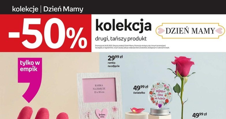 Promocja na produkty z kolekcji Dzień Mamy /Empik /INTERIA.PL
