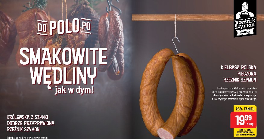 Promocja na smakowite wędliny w POLOmarket /POLOmarket /INTERIA.PL