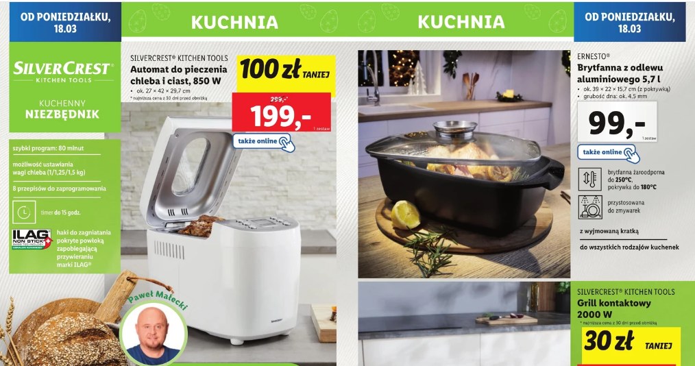 Promocja na sprzęty kuchenne w Lidlu! /Lidl /INTERIA.PL