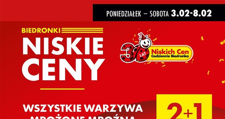 Promocja na warzywa mrożone Mroźna Kraina /Biedronka /INTERIA.PL