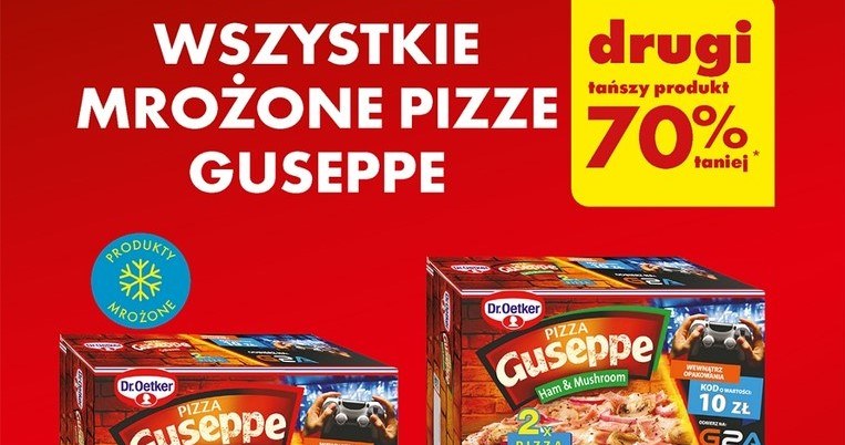 Promocja na wszystkie mrożone pizze Guseppe! /Biedronka /INTERIA.PL
