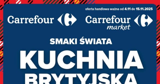 Promocja „Smaki Świata – Kuchnia Brytyjska” w Carrefour /Carrefour Polska /INTERIA.PL