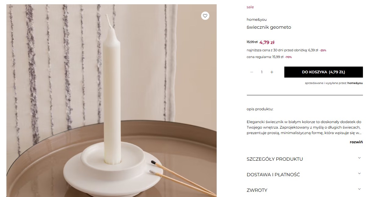 Promocje do -90% i oszczędność nawet 300 zł! Home&You kusi hitami na wyprzedaży /Home&You /INTERIA.PL