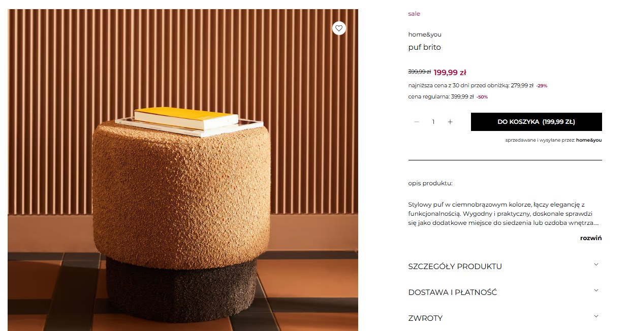 Promocje do -90% i oszczędność nawet 300 zł! Home&You kusi hitami na wyprzedaży /Home&You /INTERIA.PL