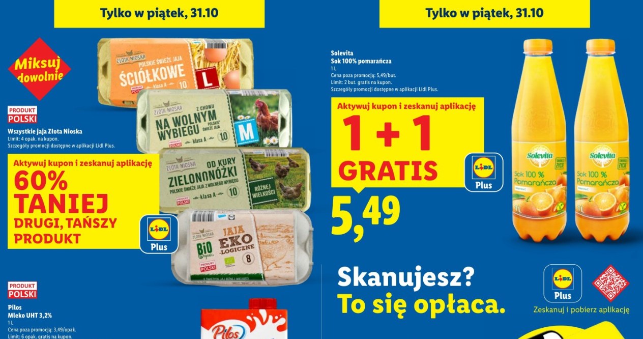 Promocje Lidl na Światowy Dzień Oszczędzania /Lidl /INTERIA.PL