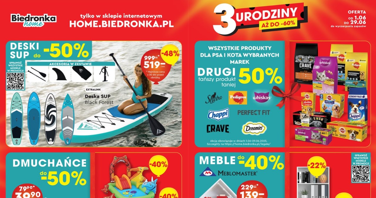 Promocje na 3 urodziny Biedronki Home /Biedronka /INTERIA.PL