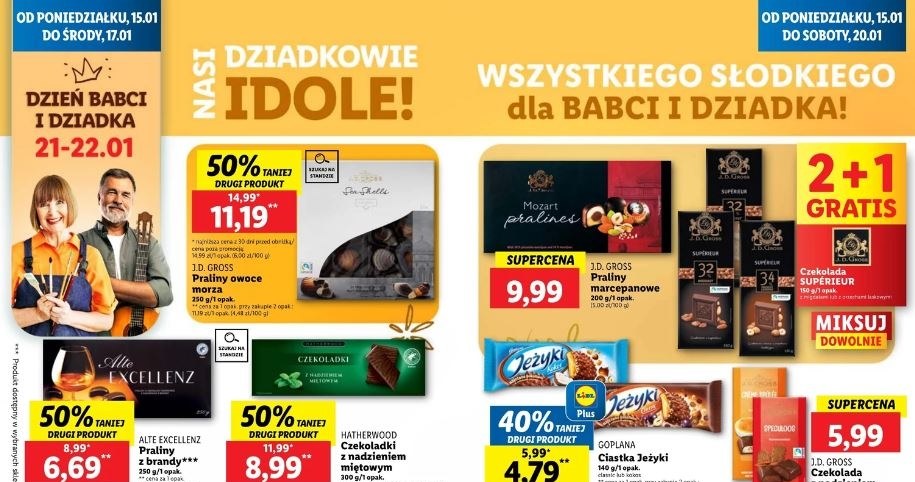 Promocje na Dzień Babci i Dziadka w Lidlu! /Lidl /INTERIA.PL