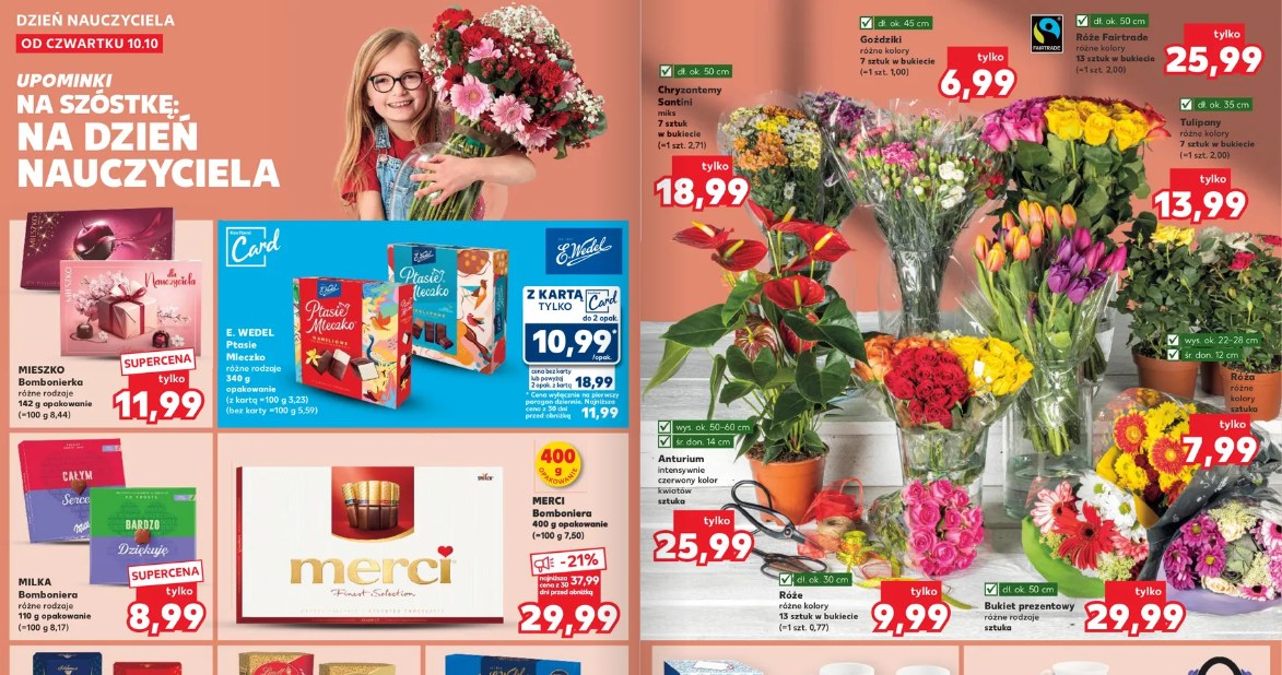 Promocje na Dzień Nauczyciela w Kauflandzie /Kaufland /INTERIA.PL