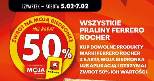 Promocje na Ferrero w Biedronce /Biedronka /INTERIA.PL