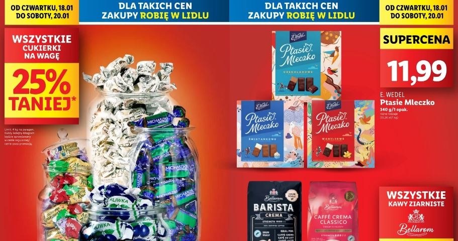 Promocje na kawę i słodycze w Lidlu! /Lidl /INTERIA.PL