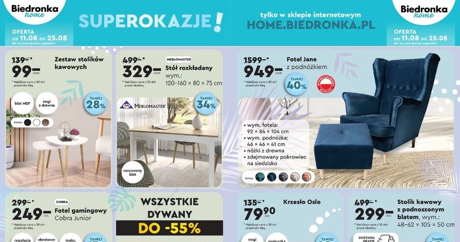 Promocje na meble w Biedronka Home! /Biedronka /INTERIA.PL