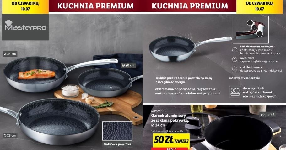 Promocje na patelnie w Lidlu! /Lidl /INTERIA.PL