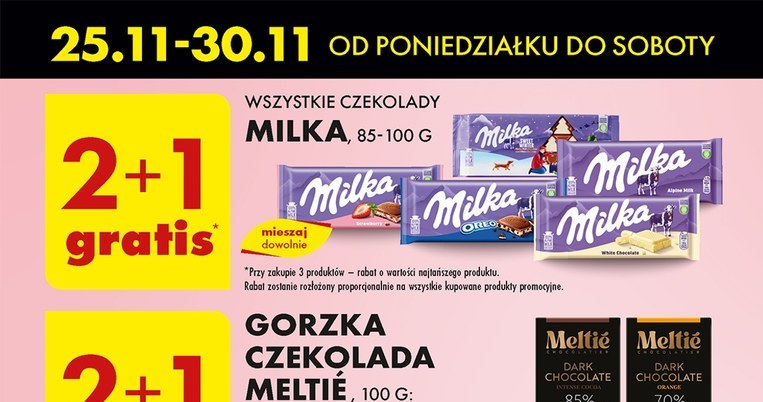 Promocje na słodkości w Biedronce! /Biedronka /INTERIA.PL