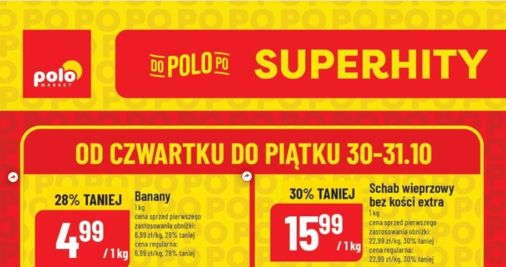 Promocje w POLOmarket na Światowy Dzień Oszczędzania /POLOmarket /INTERIA.PL