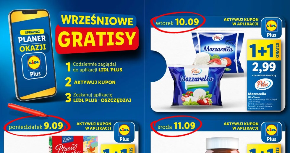 Promocje z aplikacją Lidl Plus! /Lidl /INTERIA.PL