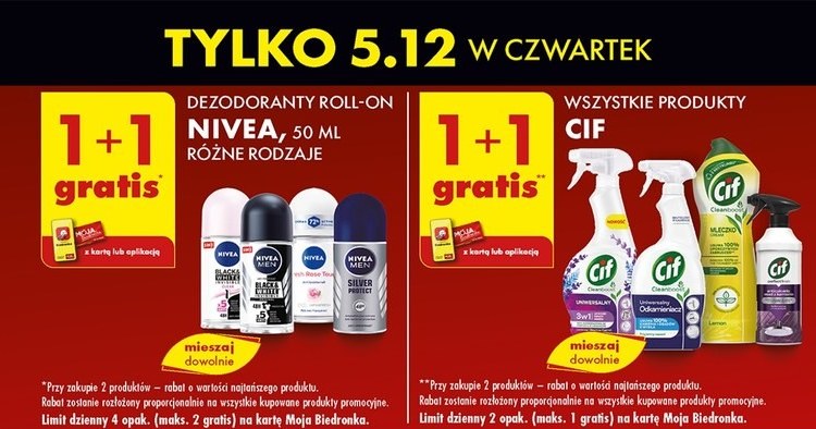 Promocje z kartą Moja Biedronka na czwartek /Biedronka /INTERIA.PL