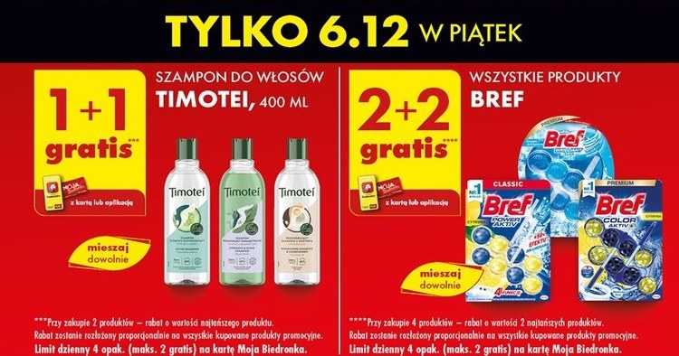 Promocje z kartą Moja Biedronka na piątek /Biedronka /INTERIA.PL