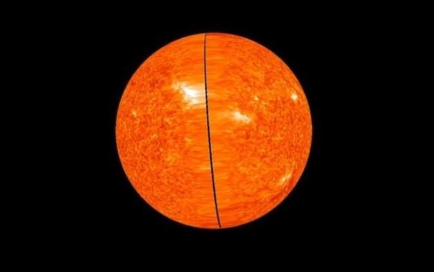 Proporcje Słońca są prawie doskonałe.   Fot. NASA /materiały prasowe