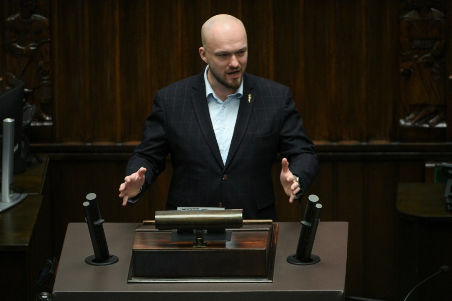 Propozycje zmian krytykował m.in. Witold Tumanowicz z Konfederacji /Marcin Obara /PAP