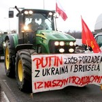 Proputinowskie hasła na rolniczych protestach. Stanowcza odpowiedź MSZ