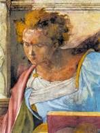 Prorok Daniel, fragment fresku Michała Anioła w Kaplicy Sykstyńskiej, ok. 1512 r. /Encyklopedia Internautica