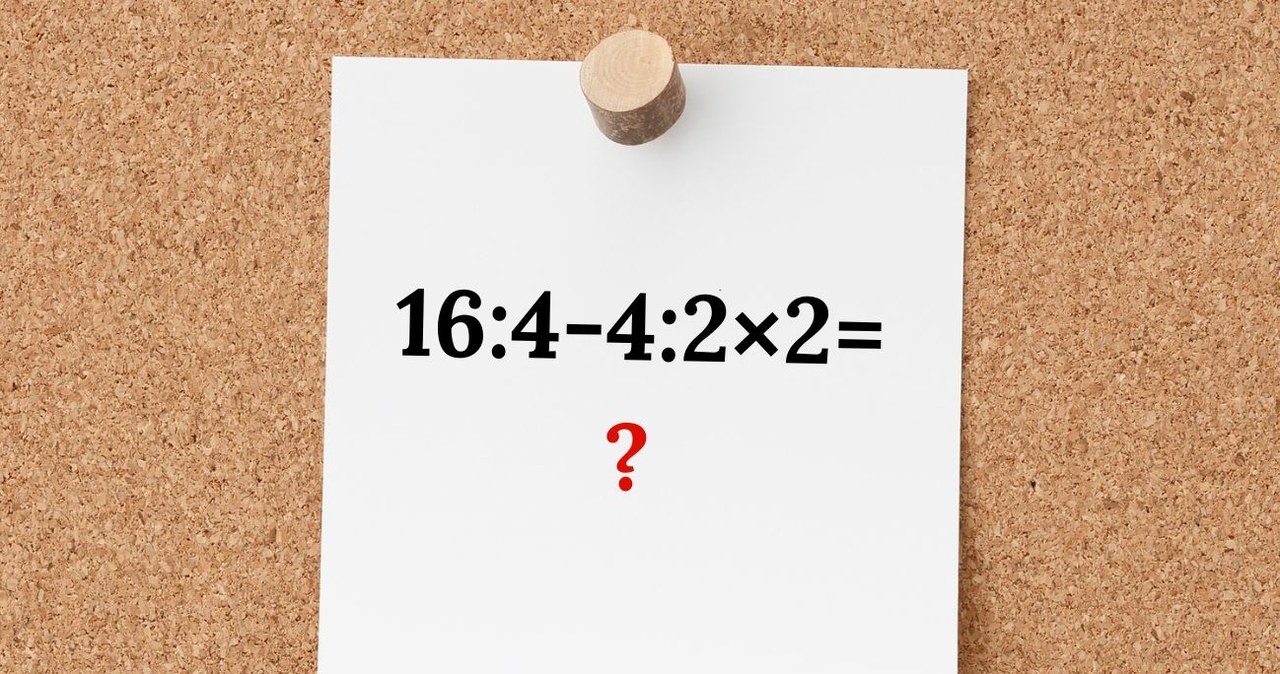 Prosta i przyjemna zagadka matematyczna. Oblicz ją w pamięci /Canva Pro /Canva Pro