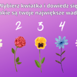 Prosty psychotest: Wybierz kwiatek i dowiedz się, jakie są twoje największe wady