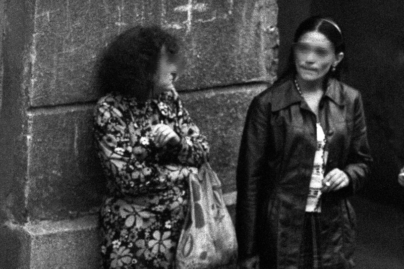 Prostytutki na ulicach Warszawy, lata 70. /Jacek Sielski/FORUM /Agencja FORUM