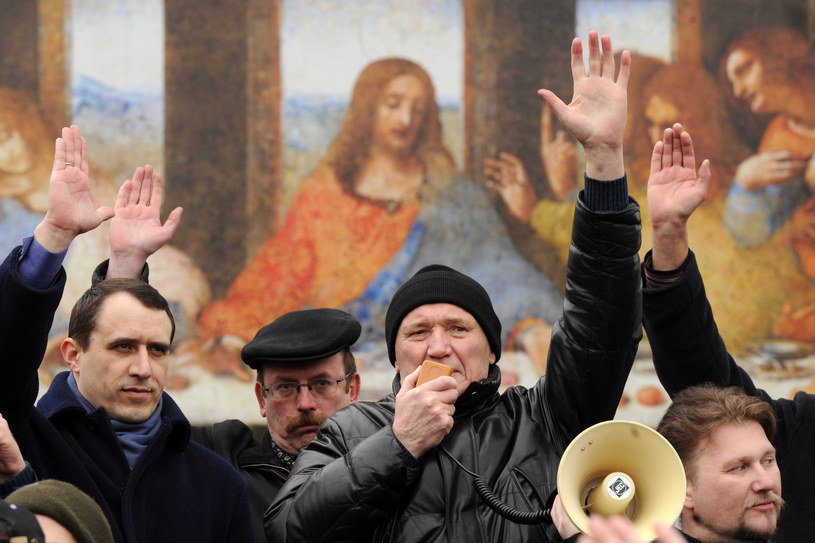 Protest białoruskiej opozycji (arch.) /AFP